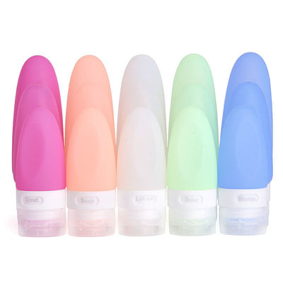 2oz 60ml Smart Size μπουκάλι Ασφαλής διαρροής BPA Εγκριθεί για αποθήκευση προσαρμοσμένων καλλυντικών