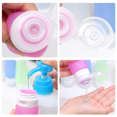 2oz 60ml Smart Size μπουκάλι Ασφαλής διαρροής BPA Εγκριθεί για αποθήκευση προσαρμοσμένων καλλυντικών