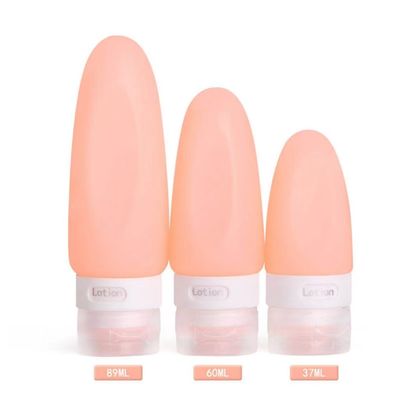 2oz 60ml Smart Size μπουκάλι Ασφαλής διαρροής BPA Εγκριθεί για αποθήκευση προσαρμοσμένων καλλυντικών