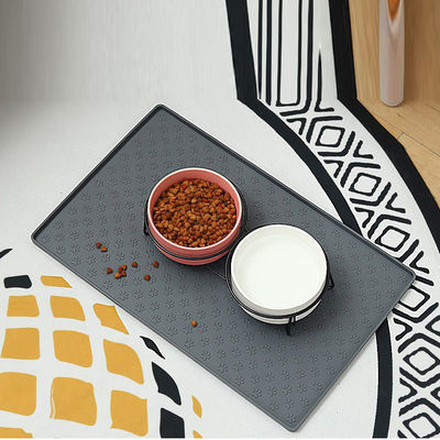 Σιλικόνιο σκυλί γάτα μπολ Mat Non-Stick Food Pad με πολλαπλά χρώματα και προσαρμοσμένη εκτύπωση