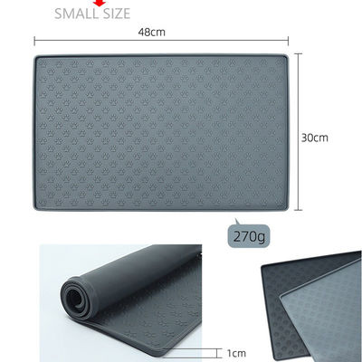 Σιλικόνιο σκυλί γάτα μπολ Mat Non-Stick Food Pad με πολλαπλά χρώματα και προσαρμοσμένη εκτύπωση