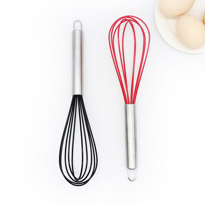 Πολυλειτουργικό σιλικόνιο αυγό Whisk Αναμειγνυτικά εργαλεία για την οικιακή κουζίνα 8/10/12 ίντσες Beater