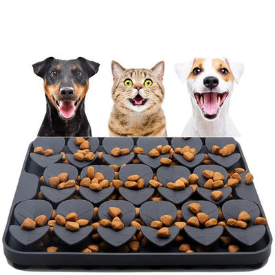 Σιλικόνη Slow Feeders Snuffle Mat Πρώτο δείγμα για ελεύθερη αντοχή θερμοκρασίας -40 έως 250