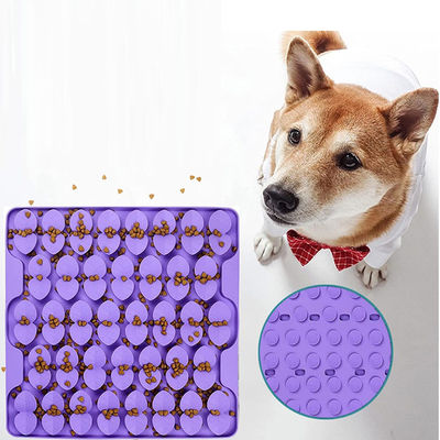 Σιλικόνη Slow Feeders Snuffle Mat Πρώτο δείγμα για ελεύθερη αντοχή θερμοκρασίας -40 έως 250